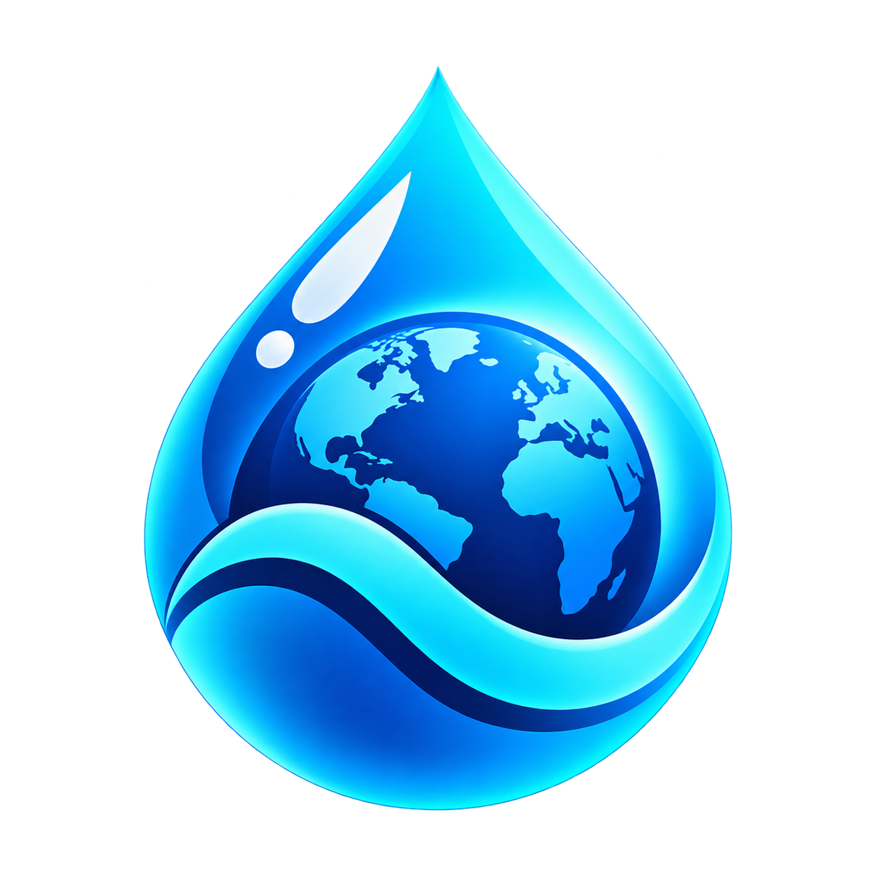 iWater360 digital water icon